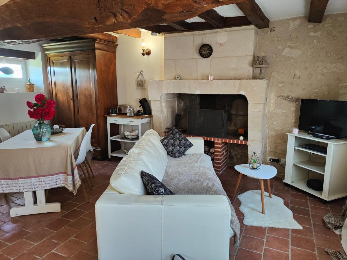 Gite Les Piraudieres Noyant-de-Touraine ภายนอก รูปภาพ