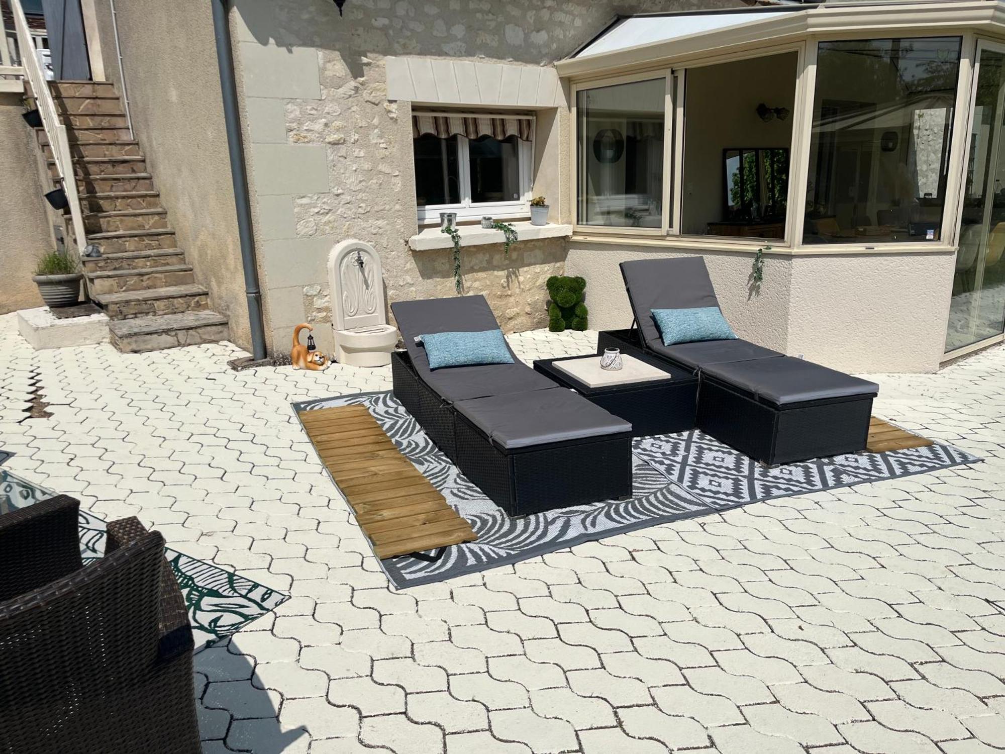 Gite Les Piraudieres Noyant-de-Touraine ภายนอก รูปภาพ